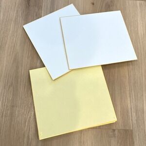 Blank Shikishi Boards‎ Gold Foil Edge Paperboard - 13 sheets